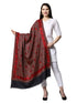 Women's Aari Embroidery Jammawar Wool Shawl